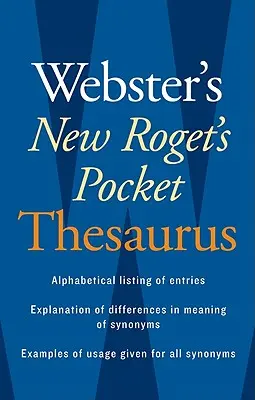 Webster új Roget zsebszótára - Webster's New Roget's Pocket Thesaurus