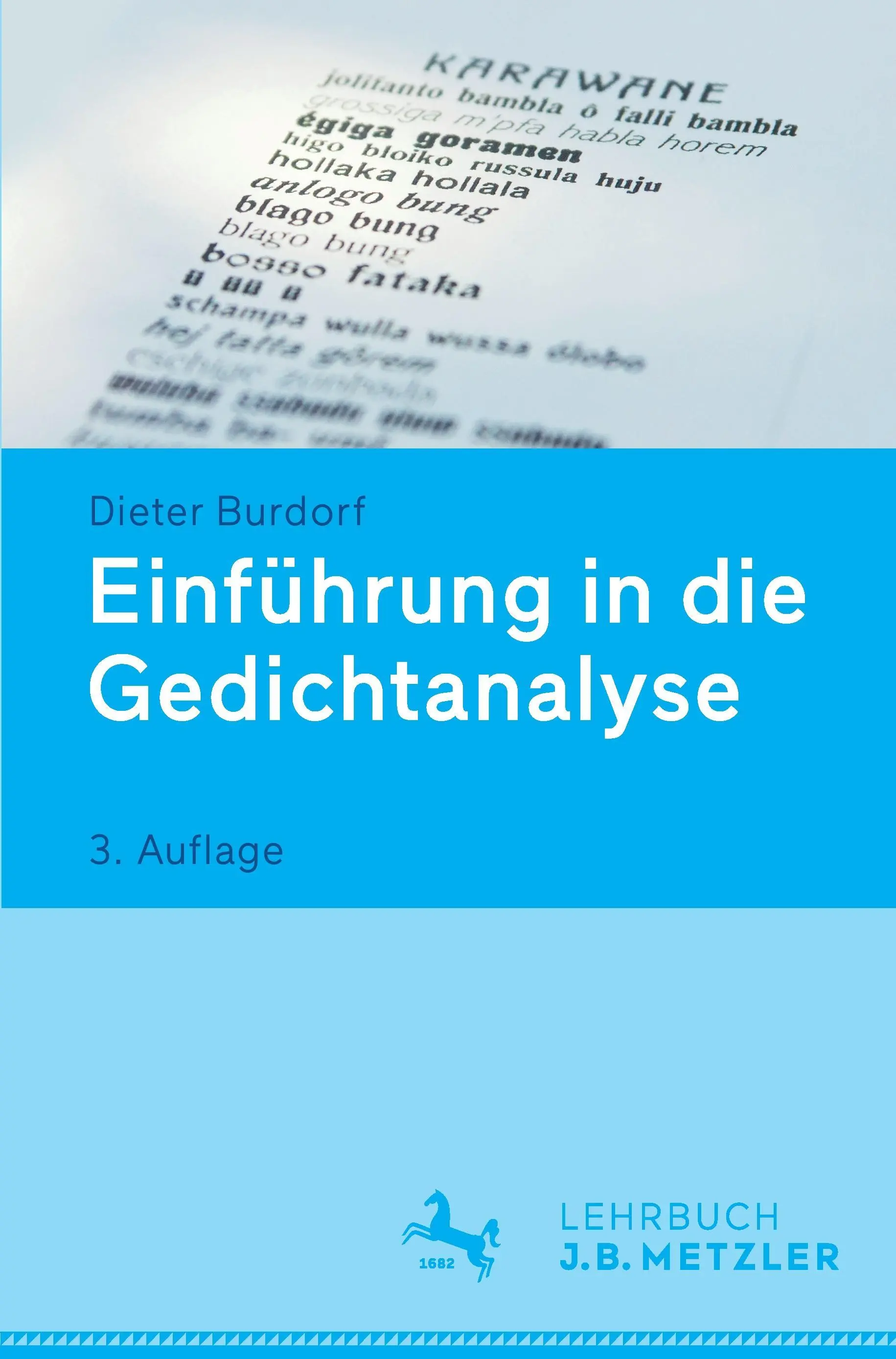 Einfhrung in Die Gedichtanalyse