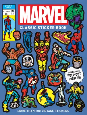 Marvel Classic matricás könyv - Marvel Classic Sticker Book