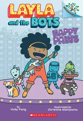 Boldog mancsok: A Branches Book (Layla és a robotok #1), 1 - Happy Paws: A Branches Book (Layla and the Bots #1), 1