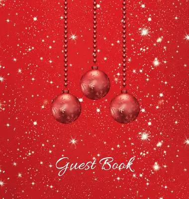 Christmas Party Guest Book (HARDCOVER), Party Guest Book, Birthday Guest Comments Book, House Guest Book, Seasonal Party Guest Book, Special Events &