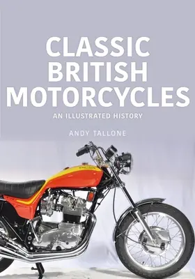 KLASSZIKUS BRIT MOTORKERÉKPÁROK ILLUSZTRÁCIÓ - CLASSIC BRITISH MOTORCYCLES AN ILLUSTRAT