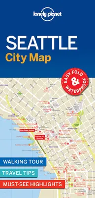 Lonely Planet Seattle várostérkép 1 - Lonely Planet Seattle City Map 1