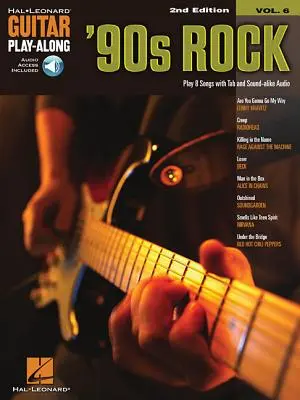 Rock 90. let: 6. díl: Kytarový play-long - '90s Rock: Guitar Play-Along Volume 6