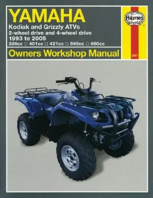 Yamaha Kodiak és Grizzly terepjárók: 2-kerék meghajtású és 4-kerék meghajtású 1993 és 2005 között - Yamaha Kodiak & Grizzly Atvs: 2-Wheel Drive and 4-Wheel Drive 1993 to 2005