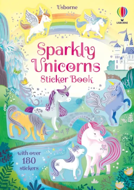 Szikrázó egyszarvúak matricás könyv - Sparkly Unicorns Sticker Book