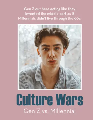 Kultúrháborúk:: Gen Z vs. Millennial - Culture Wars:: Gen Z vs. Millennial