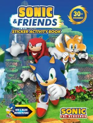 Sonic & Friends matricás foglalkoztatókönyv - Sonic & Friends Sticker Activity Book