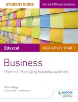 Edexcel AS/A-level Year 1 Business Student Guide: Téma: Üzleti tevékenységek irányítása - Edexcel AS/A-level Year 1 Business Student Guide: Theme 2: Managing business activities