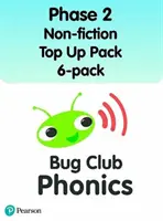 Bug Club Phonics 2. fázis Nem fikciós kiegészítő csomag 6-os csomag (96 könyv) - Bug Club Phonics Phase 2 Non-fiction Top Up Pack 6-pack (96 books)