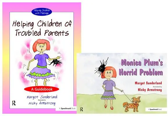 Problémás szülők gyermekeinek segítése & Monica Plum szörnyű problémája: Történetkészlet - Helping Children of Troubled Parents & Monica Plum's Horrid Problem: Set