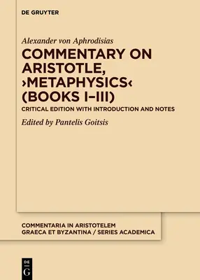 Kommentár Arisztotelészhez, >Metafizika - Commentary on Aristotle, >Metaphysics