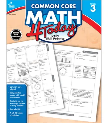 Közös magvas matematika 4 ma, 3. osztály - Common Core Math 4 Today, Grade 3