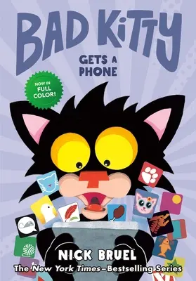 Bad Kitty kap egy telefont (képregény) - Bad Kitty Gets a Phone (Graphic Novel)