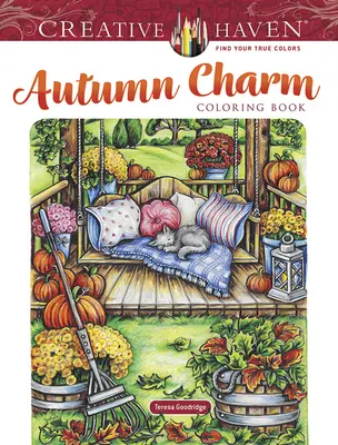 Creative Haven Őszi báj színezőkönyv - Creative Haven Autumn Charm Coloring Book