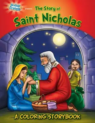 Szent Miklós története kifestőkönyv - The Story of Saint Nicholas Coloring Book