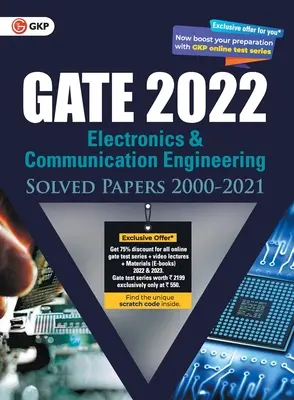 GATE 2022 Elektronikai és híradástechnika - Megoldott dolgozatok (2000-2021) (G K Publications (P) Ltd) - GATE 2022 Electronics & Communication Engineering - Solved Papers (2000-2021) (G K Publications (P) Ltd)