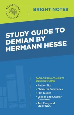 Tanulmányi útmutató Hermann Hesse Demian című művéhez - Study Guide to Demian by Hermann Hesse