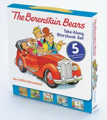 A Berenstain mackók mesekönyvkészlet: Ha felnövök, A tenger alatt, A fogtündér, a fogtündér, A dínó ás, Menj zöldülj, Ha felnövök - The Berenstain Bears Take-Along Storybook Set: Dinosaur Dig, Go Green, When I Grow Up, Under the Sea, the Tooth Fairy