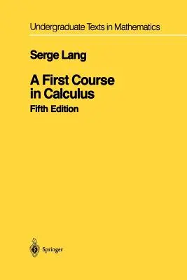 A számtan első kurzusa - A First Course in Calculus