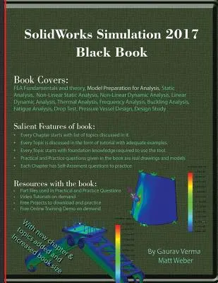 SolidWorks Simulation 2017 fekete könyv - SolidWorks Simulation 2017 Black Book