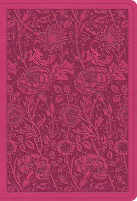 Nagy nyomtatott kompakt Biblia-ESV-virágos dizájn - Large Print Compact Bible-ESV-Floral Design