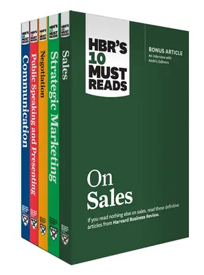 Hbr 10 kötelező olvasmány az értékesítés és a marketing számára gyűjtemény (5 könyv) - Hbr's 10 Must Reads for Sales and Marketing Collection (5 Books)