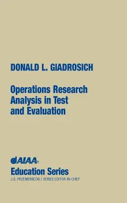 Operációkutatási elemzés a tesztelésben és értékelésben - Operations Research Analysis in Test and Evaluation