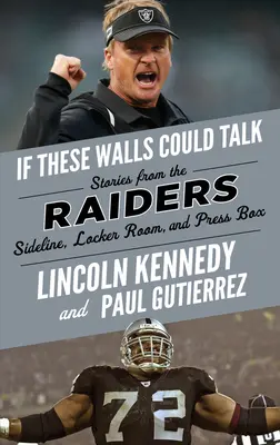 Ha ezek a falak beszélni tudnának: Raiders: Történetek a Raiders oldalvonaláról, az öltözőből és a sajtópáholyból - If These Walls Could Talk: Raiders: Stories from the Raiders Sideline, Locker Room, and Press Box