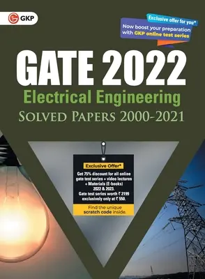 GATE 2022 Elektrotechnika - Megoldott dolgozatok (2000-2021) (G K Publications (P) Ltd) - GATE 2022 Electrical Engineering - Solved Papers (2000-2021) (G K Publications (P) Ltd)