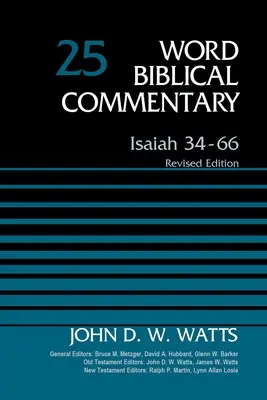 Ézsaiás 34-66, 25. kötet, 25: átdolgozott kiadás - Isaiah 34-66, Volume 25, 25: Revised Edition