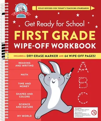 Készülj fel az iskolára: Osztály: Első osztály Wipe-Off Workbook - Get Ready for School: First Grade Wipe-Off Workbook