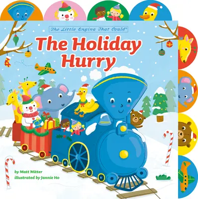 Az ünnepi sietség: A Tabbed Board Book - The Holiday Hurry: A Tabbed Board Book