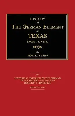 A texasi német elem története 1820-1850 között - History of the German Element in Texas from 1820-1850