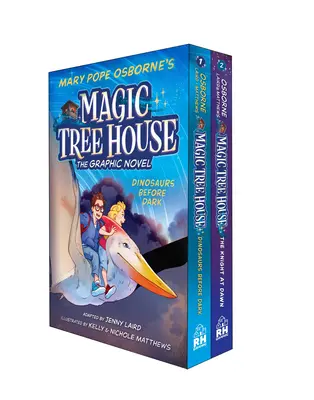 A Varázsfaház 1-2. képregénye dobozos készlet - Magic Tree House Graphic Novels 1-2 Boxed Set