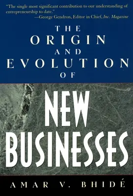 Az új vállalkozások eredete és fejlődése - The Origin and Evolution of New Businesses