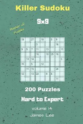 Master of Puzzles - Killer Sudoku 200 nehéz és szakértői rejtvény 9x9 Vol. 14 - Master of Puzzles - Killer Sudoku 200 Hard to Expert Puzzles 9x9 Vol. 14