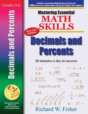 Mastering Essential Math Skills Decimals and Percents, 2nd Edition: Tizedesjegyek és százalékok, 2. kiadás - Mastering Essential Math Skills Decimals and Percents, 2nd Edition