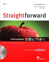 Straightforward 2. kiadás Középhaladó szintű munkafüzet kulccsal és CD csomaggal - Straightforward 2nd Edition Intermediate Level Workbook with key & CD Pack