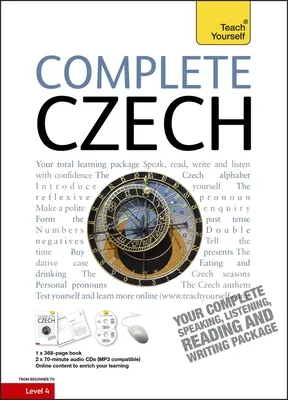 Teljes cseh nyelvtanfolyam kezdőtől középhaladóig - (Könyv és hanganyag) - Complete Czech Beginner to Intermediate Course - (Book and audio support)