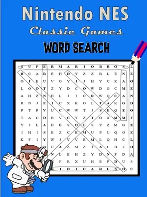 Nintendo NES Classic Games Word Search (Nintendo NES klasszikus játékok) - Nintendo NES Classic Games Word Search