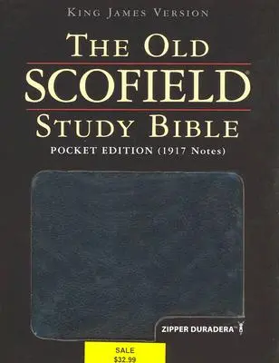 Old Scofield Study Bible-KJV-Zsebes Biblia - Old Scofield Study Bible-KJV-Pocket