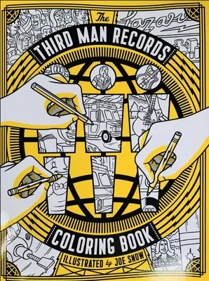 Third Man Records színezőkönyv - Third Man Records Coloring Book