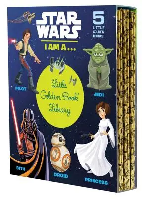 Star Wars: I Am A...Little Golden Book Library (Star Wars): Já jsem pilot; Já jsem Jedi; Já jsem Sith; Já jsem droid; Já jsem princezna. - Star Wars: I Am A...Little Golden Book Library (Star Wars): I Am a Pilot; I Am a Jedi; I Am a Sith; I Am a Droid; I Am a Princess