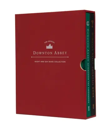 A hivatalos Downton Abbey éjszakai és nappali könyvgyűjtemény (Koktélok és tea) - The Official Downton Abbey Night and Day Book Collection (Cocktails & Tea)