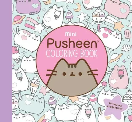 Mini Pusheen színezőkönyv - Mini Pusheen Coloring Book