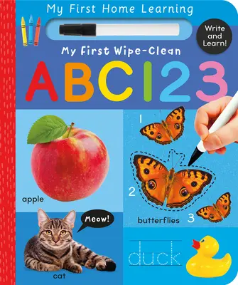 Az első letörölhető ABC 123: Írj és tanulj! - My First Wipe-Clean ABC 123: Write and Learn!