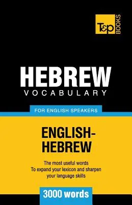 Héber szókincs angolul beszélőknek - 3000 szó - Hebrew vocabulary for English speakers - 3000 words