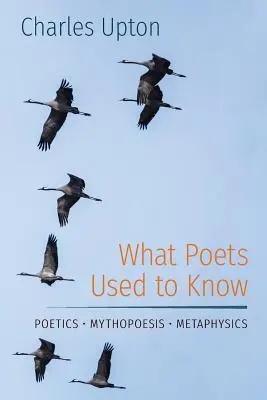 Amit a költők régen tudtak: Költészet - Mitopoézis - Metafizika - What Poets Used to Know: Poetics - Mythopoesis - Metaphysics