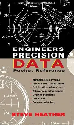 Mérnökök precíziós adatainak zsebkönyve - Engineers Precision Data Pocket Reference